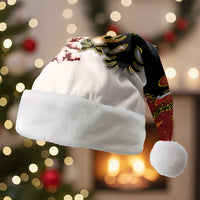 Personalized Albania Christmas Santa Hat Gezuar Krishtlindjet - Wonder Print Shop