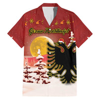 Personalized Albania Christmas Family Matching Mermaid Dress and Hawaiian Shirt Gezuar Krishtlindjet - Wonder Print Shop