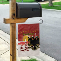 Albania Christmas Garden Flag Gezuar Krishtlindjet - Wonder Print Shop