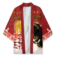 Personalized Albania Christmas Kimono Gezuar Krishtlindjet - Wonder Print Shop