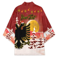 Personalized Albania Christmas Kimono Gezuar Krishtlindjet - Wonder Print Shop