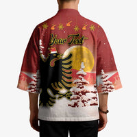 Personalized Albania Christmas Kimono Gezuar Krishtlindjet - Wonder Print Shop
