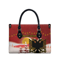 Albania Christmas Leather Bag Gezuar Krishtlindjet - Wonder Print Shop