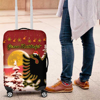 Albania Christmas Luggage Cover Gezuar Krishtlindjet - Wonder Print Shop