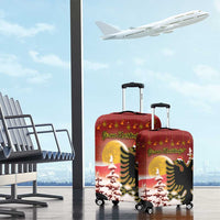 Albania Christmas Luggage Cover Gezuar Krishtlindjet - Wonder Print Shop