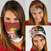 Albania Christmas Neck Gaiter Gezuar Krishtlindjet - Wonder Print Shop