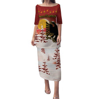 Personalized Albania Christmas Puletasi Gezuar Krishtlindjet - Wonder Print Shop