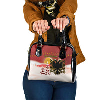Albania Christmas Shoulder Handbag Gezuar Krishtlindjet - Wonder Print Shop