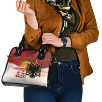 Albania Christmas Shoulder Handbag Gezuar Krishtlindjet - Wonder Print Shop