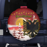 Albania Christmas Spare Tire Cover Gezuar Krishtlindjet - Wonder Print Shop