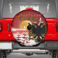 Albania Christmas Spare Tire Cover Gezuar Krishtlindjet - Wonder Print Shop
