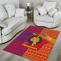 Andorra Christmas Area Rug Coat Of Arms With Wreath Xmas - Wonder Print Shop