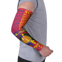 Andorra Christmas Arm Sleeves Coat Of Arms With Wreath Xmas - Wonder Print Shop