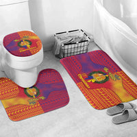 Andorra Christmas Bathroom Set Coat Of Arms With Wreath Xmas - Wonder Print Shop