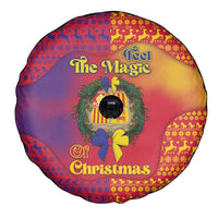 Andorra Christmas Spare Tire Cover Coat Of Arms With Wreath Xmas - Wonder Print Shop