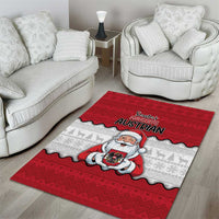 Austria Christmas Area Rug Santa Is Favorite Austrian - Wonder Print Shop