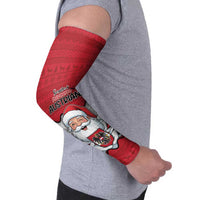 Austria Christmas Arm Sleeves Santa Is Favorite Austrian - Wonder Print Shop