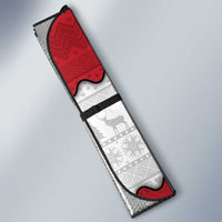 Austria Christmas Auto Sun Shade Santa Is Favorite Austrian - Wonder Print Shop