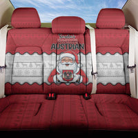 Austria Christmas Back Car Seat Cover Santa Is Favorite Austrian - Wonder Print Shop