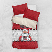 Austria Christmas Bedding Set Santa Is Favorite Austrian - Wonder Print Shop