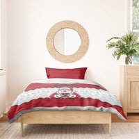 Austria Christmas Bedding Set Santa Is Favorite Austrian - Wonder Print Shop