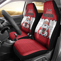 Austria Christmas Car Seat Cover Santa Is Favorite Austrian - Wonder Print Shop
