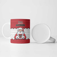 Austria Christmas Ceramic Mug Santa Is Favorite Austrian - Wonder Print Shop