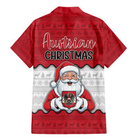 Austria Christmas Family Matching Mermaid Dress and Hawaiian Shirt Santa Is Favorite Austrian - Wonder Print Shop
