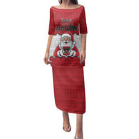 Austria Christmas Family Matching Puletasi and Hawaiian Shirt Santa Is Favorite Austrian - Wonder Print Shop