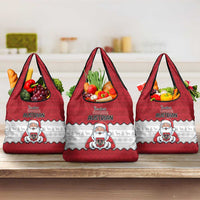 Austria Christmas Grocery Bag Santa Is Favorite Austrian - Wonder Print Shop