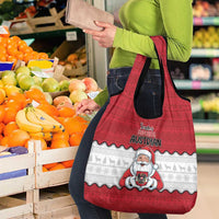 Austria Christmas Grocery Bag Santa Is Favorite Austrian - Wonder Print Shop