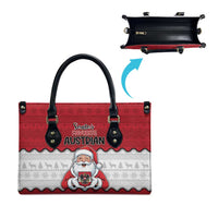 Austria Christmas Leather Bag Santa Is Favorite Austrian - Wonder Print Shop