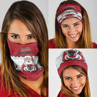 Austria Christmas Neck Gaiter Santa Is Favorite Austrian - Wonder Print Shop