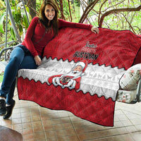 Austria Christmas Quilt Santa Is Favorite Austrian - Wonder Print Shop