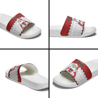 Austria Christmas Slide Sandals Santa Is Favorite Austrian - Wonder Print Shop