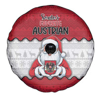 Austria Christmas Spare Tire Cover Santa Is Favorite Austrian - Wonder Print Shop