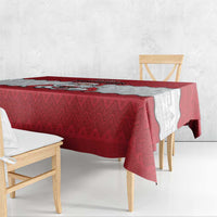 Austria Christmas Tablecloth Santa Is Favorite Austrian - Wonder Print Shop
