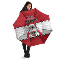 Austria Christmas Umbrella Santa Is Favorite Austrian - Wonder Print Shop