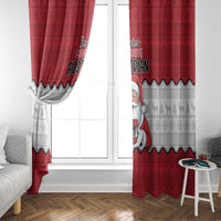 Austria Christmas Window Curtain Santa Is Favorite Austrian - Wonder Print Shop