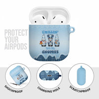 Chillin With My Gnomies AirPods Case Merry Christmas - Wonder Print Shop