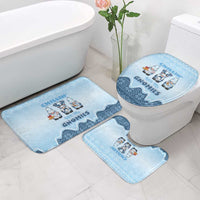 Chillin With My Gnomies Bathroom Set Merry Christmas - Wonder Print Shop