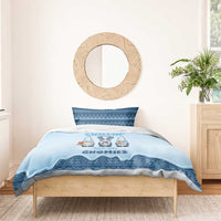 Chillin With My Gnomies Bedding Set Merry Christmas - Wonder Print Shop