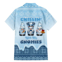 Chillin With My Gnomies Family Matching Mermaid Dress and Hawaiian Shirt Merry Christmas - Wonder Print Shop