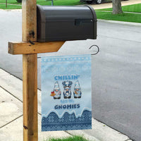 Chillin With My Gnomies Garden Flag Merry Christmas - Wonder Print Shop