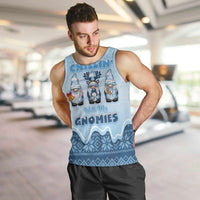 Chillin With My Gnomies Men Tank Top Merry Christmas - Wonder Print Shop