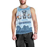 Chillin With My Gnomies Men Tank Top Merry Christmas - Wonder Print Shop