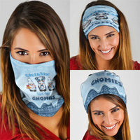 Chillin With My Gnomies Neck Gaiter Merry Christmas - Wonder Print Shop