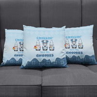 Chillin With My Gnomies Pillow Cover Merry Christmas - Wonder Print Shop