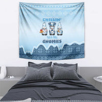 Chillin With My Gnomies Tapestry Merry Christmas - Wonder Print Shop
