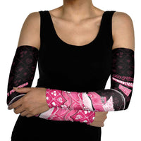 Breast Cancer Christmas Arm Sleeves Merry Pinkmas - Wonder Print Shop